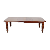 Table à manger en acajou du XIXe siècle