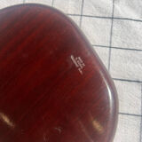 Midcentury Teak Apple Shaped Tray