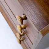 Italian midcentury bureau in teak