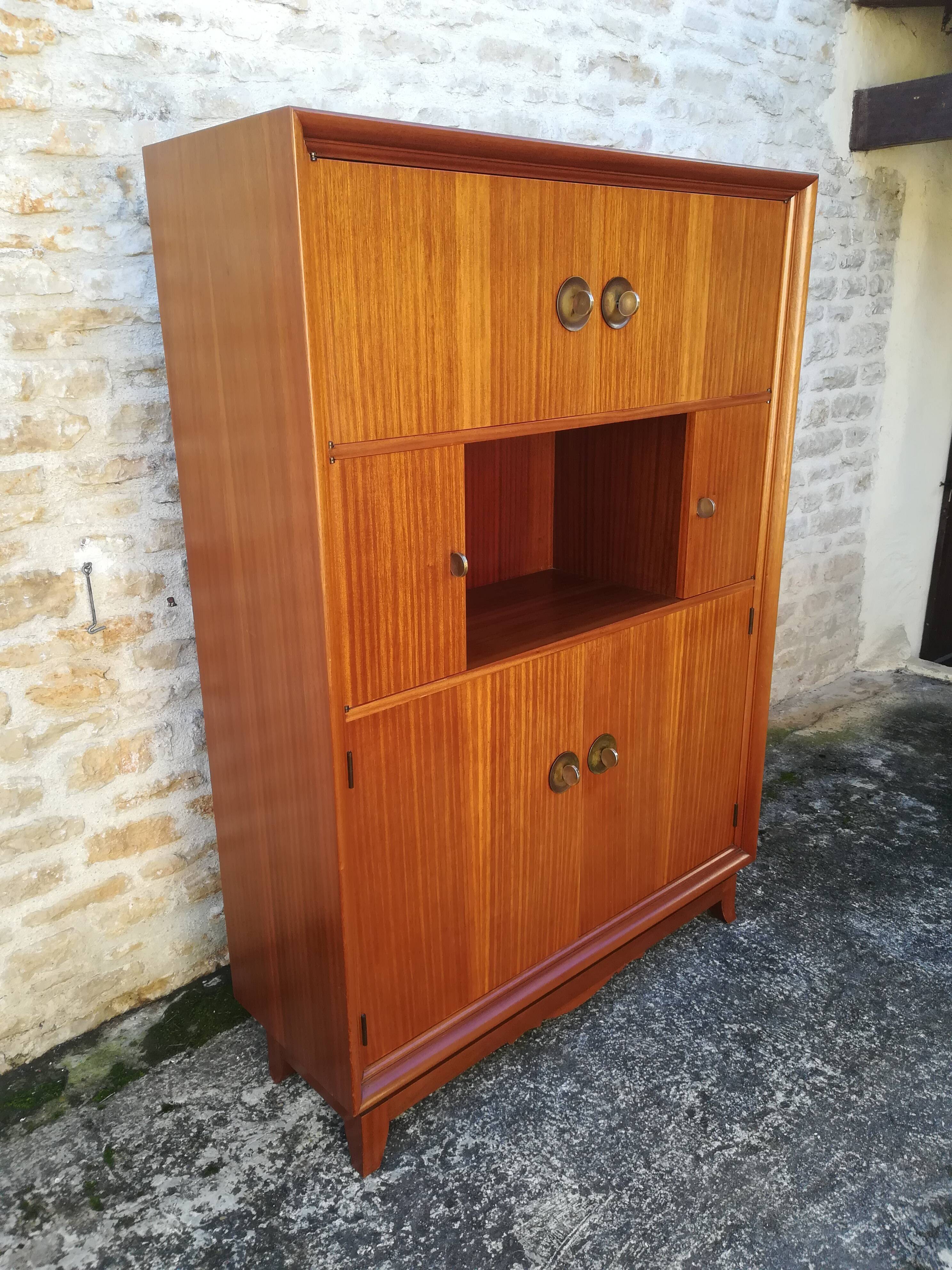 Six-door high sideboard