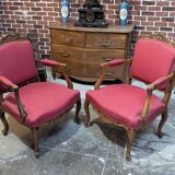 Pair of Louis XV armchairs