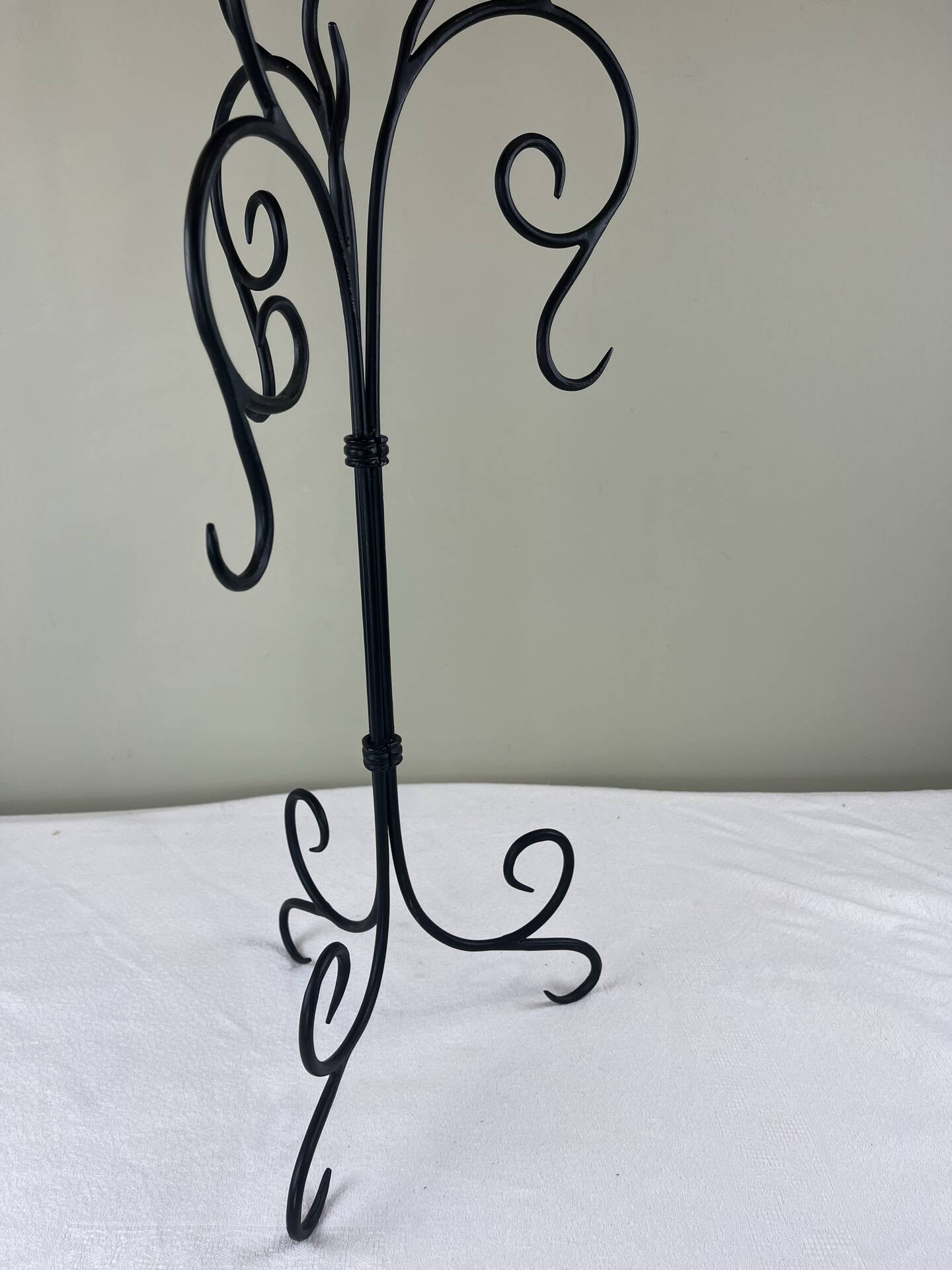 Large iron chandelier