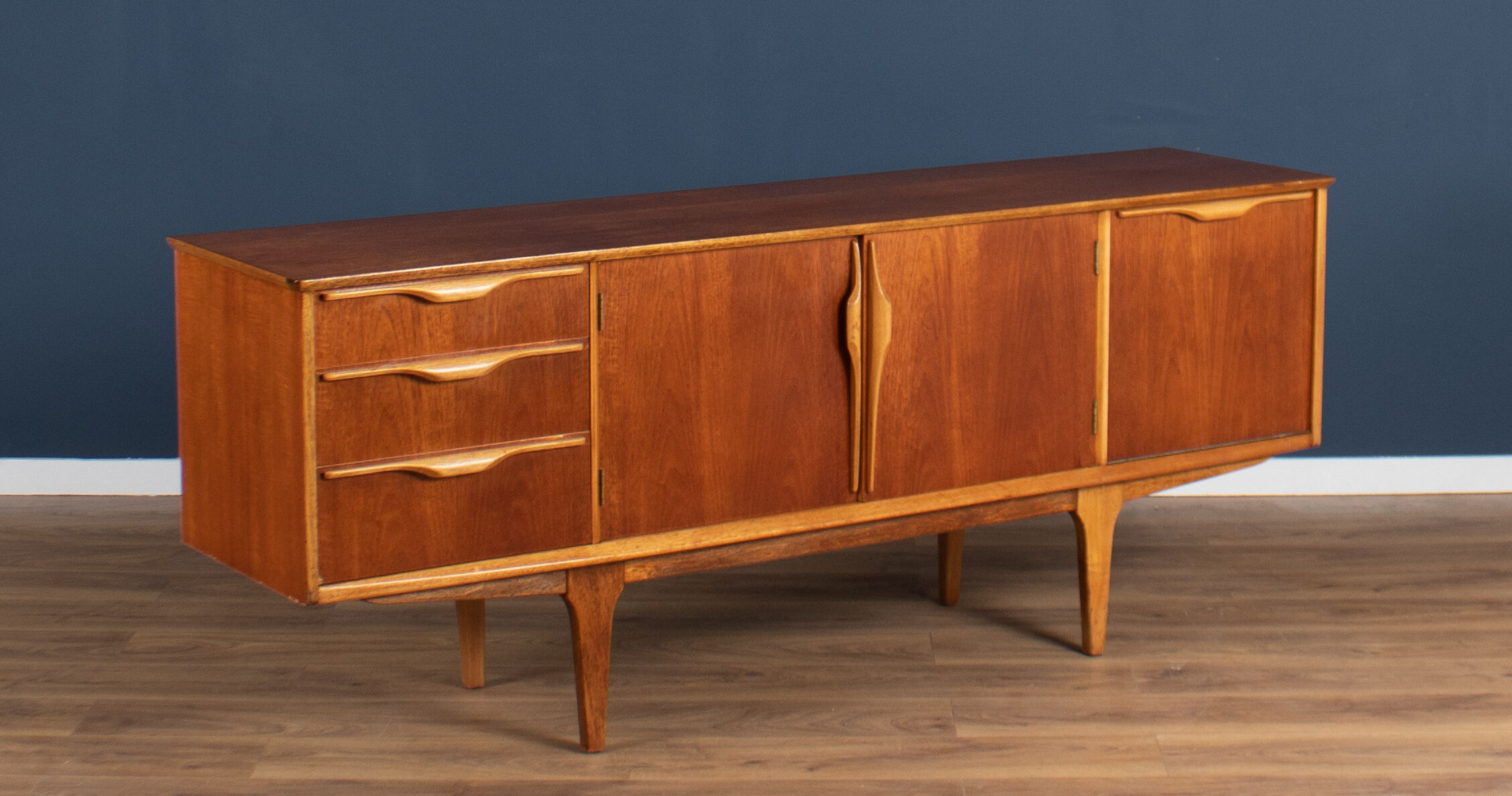 Enfilade retro teck 1960s Jentique