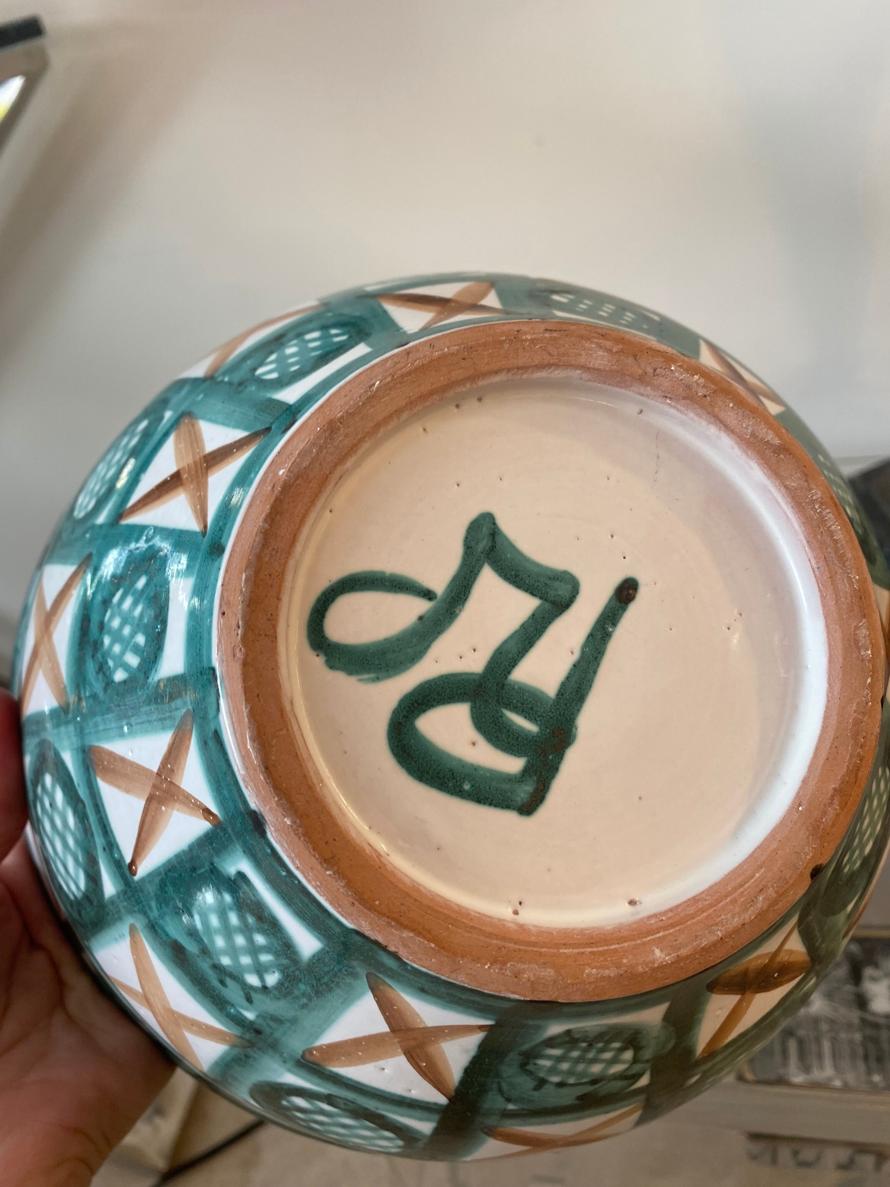 Salad bowl Robert Picault Vallauris