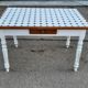 Table cuisine en carrelage
