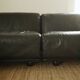 Modular Flandra sofa in leather by Vico Magistretti for Cassina, Italy, 1970s.