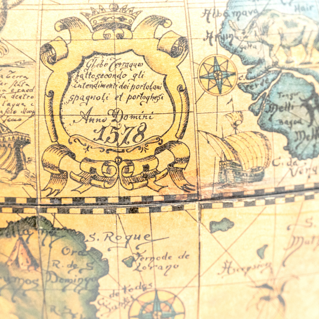 Bar globe terrestrial, Italy, 1970