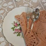 5 pairs of silver-plated cutlery