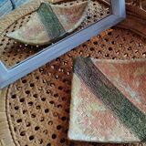 Ceramic trinket tray with ethnic decoration