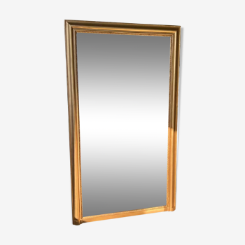 Miroir peinture dorée, H:1mx68 L:97cm