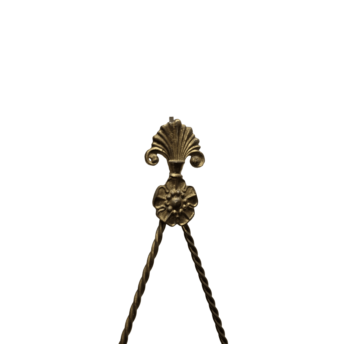 Italian Vintage Brass Mirror, 1950s