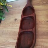 Teak aperitif tray, 1970s