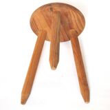 Pine tripod stool