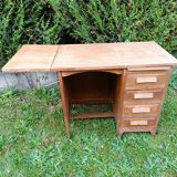 Antique solid oak desk