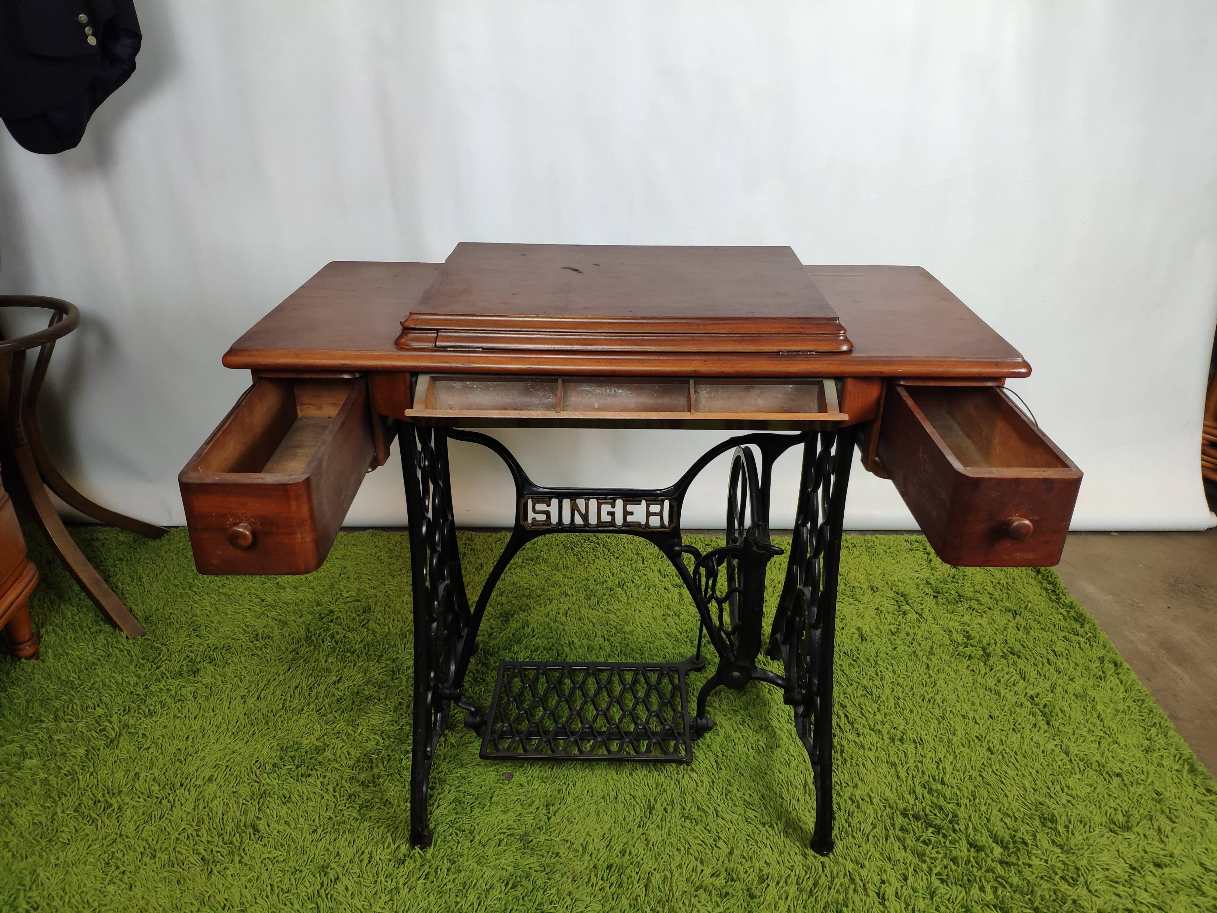 Singer sewing machine furniture
