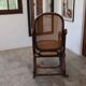 Vintage Thonet rocking chair, 1970s.