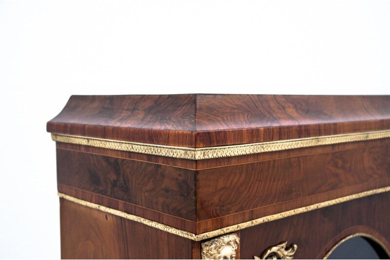 Antique French chest of drawers, late 19th century. After renovation.