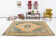Tapis rustique primitif vintage noué à la main, 266x163Cm