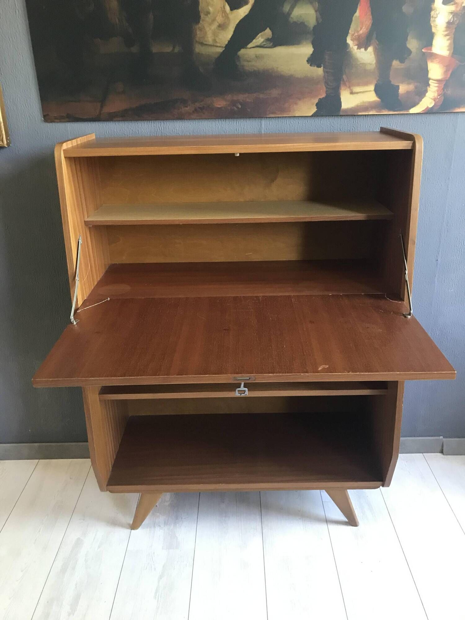 Vintage Norwegian secretary / sideboard from the 60s