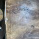 Ensemble table basse et tabourets brutaliste campagne