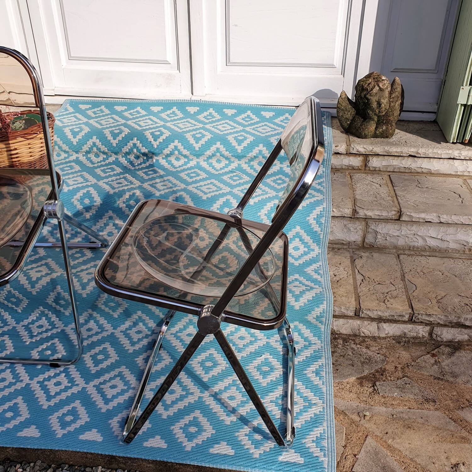 2 Folding chairs by Giancarlo Piretti for Castelli, Italy