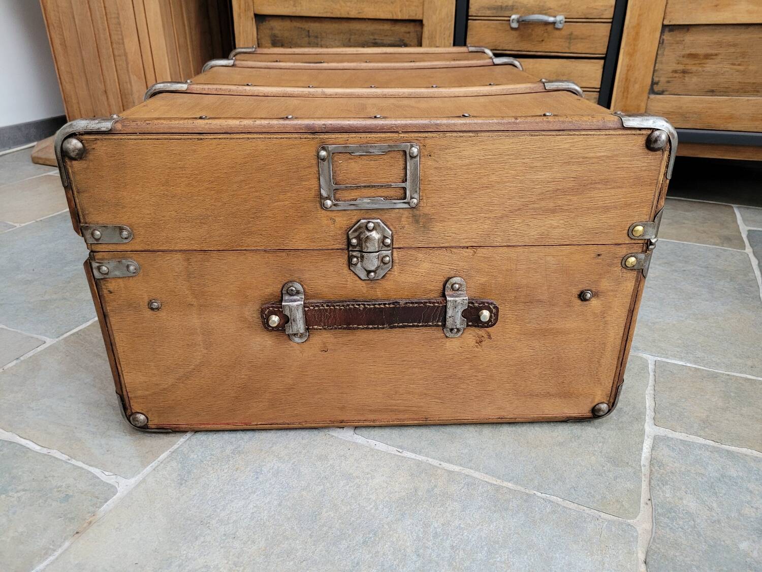 Malle en bois