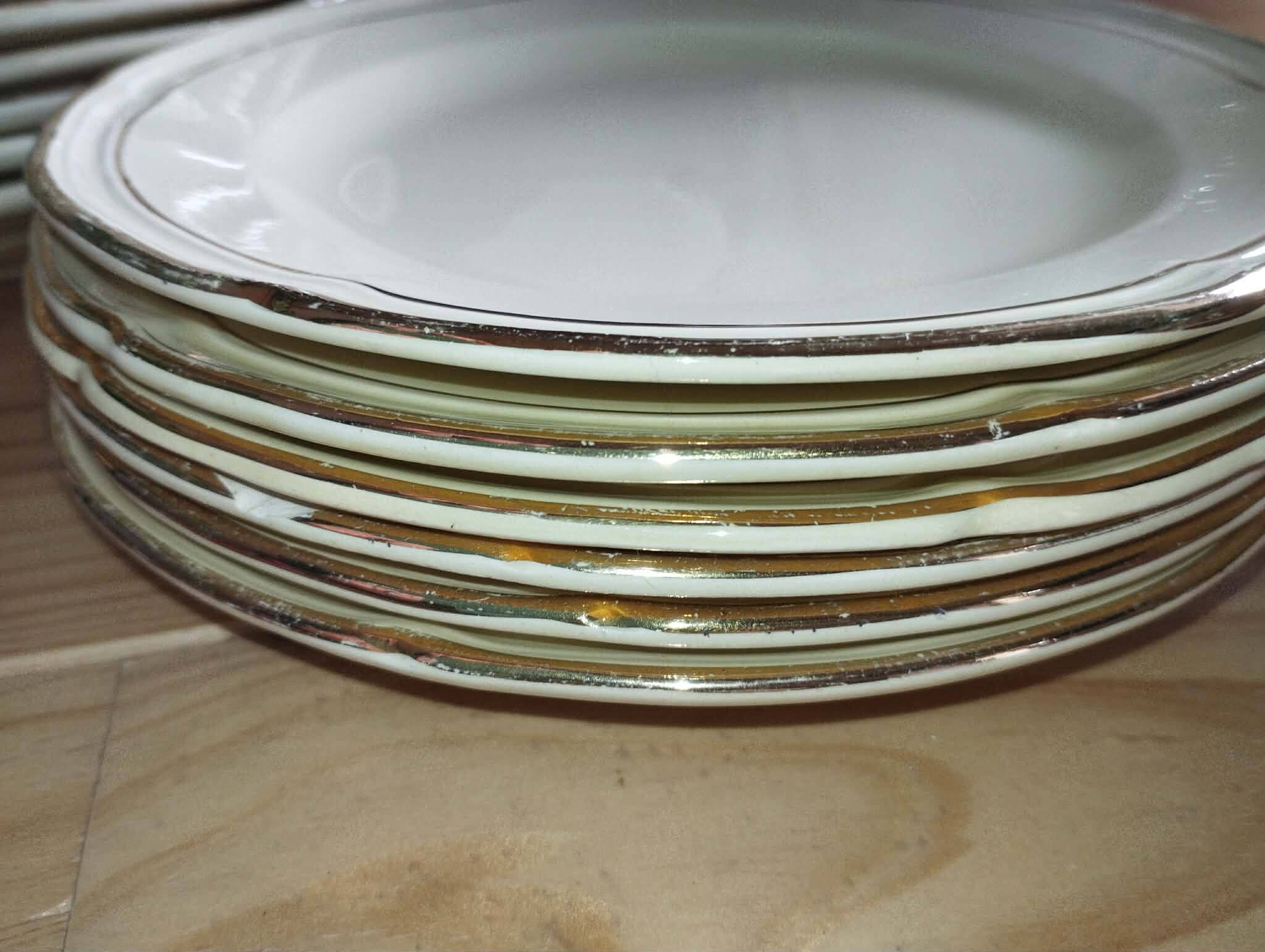 Antique gien table service – niderviller model – exceptional set