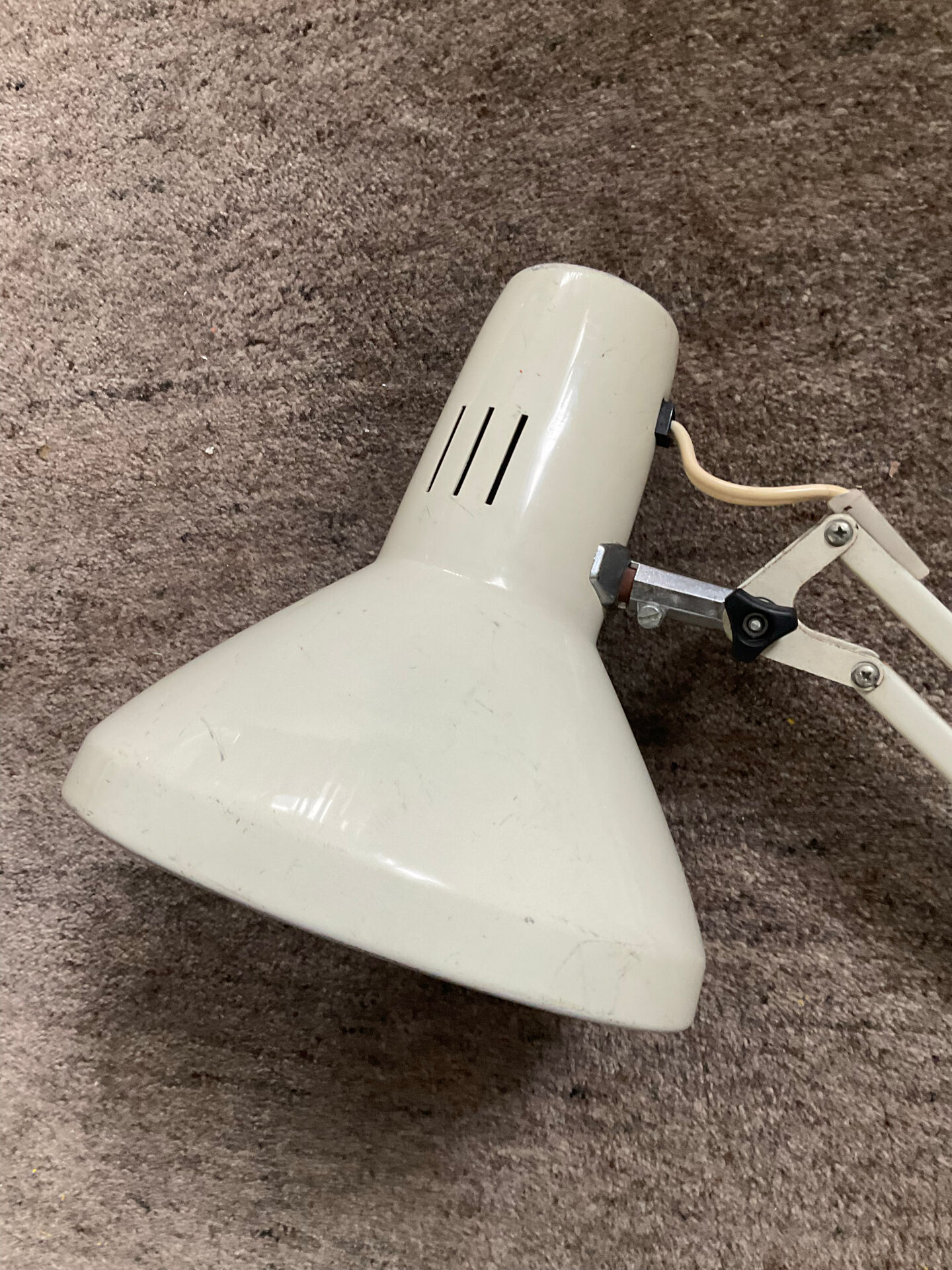 Lampe vintage d’architecte Ledu des années 60-70