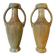 Paire de vases amphores céramique Gilbert Métenier