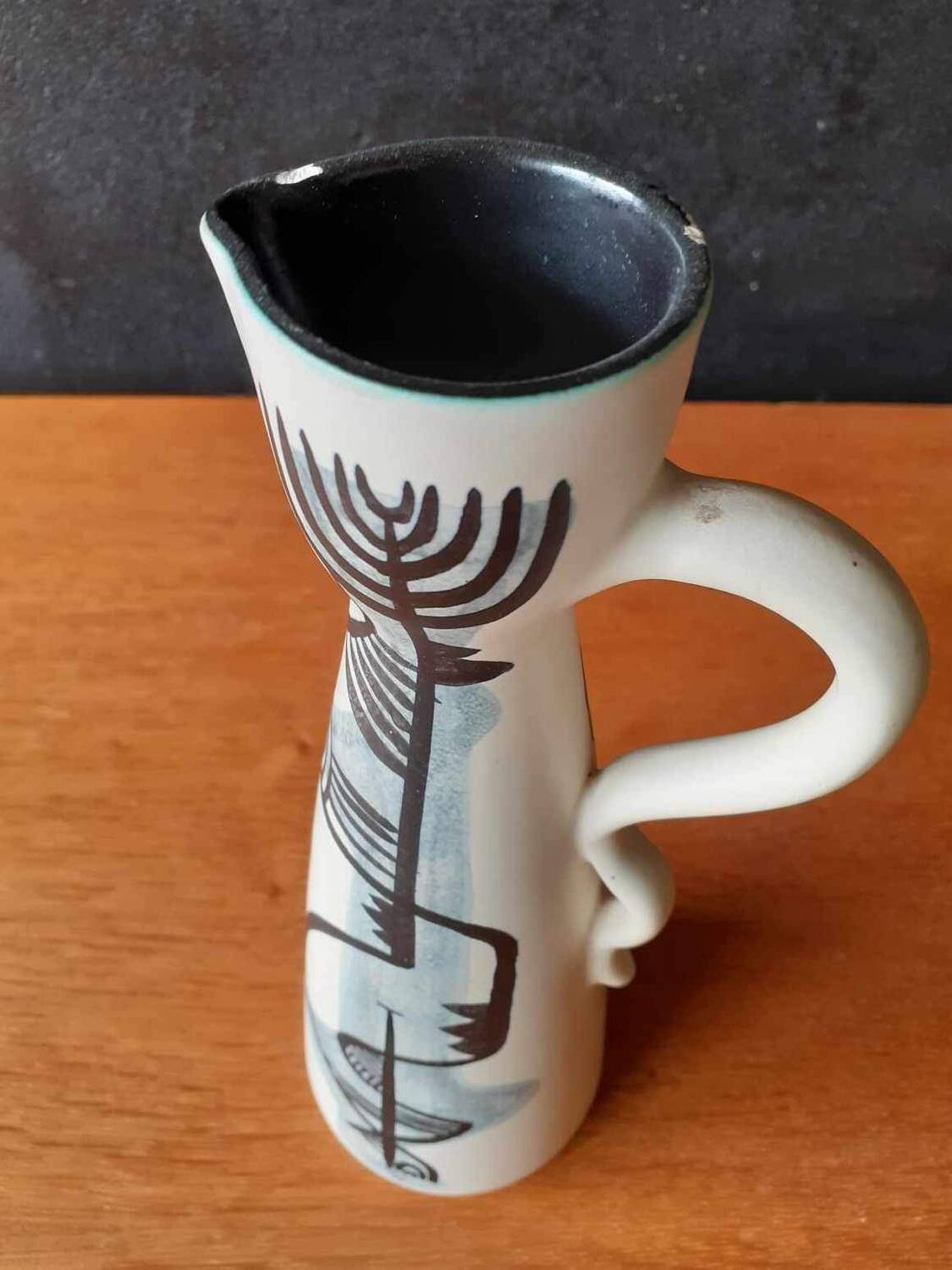 Pichet en céramique Elchinger 1960