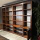 Roche bobois library folio solid cherry + delivery and assembly