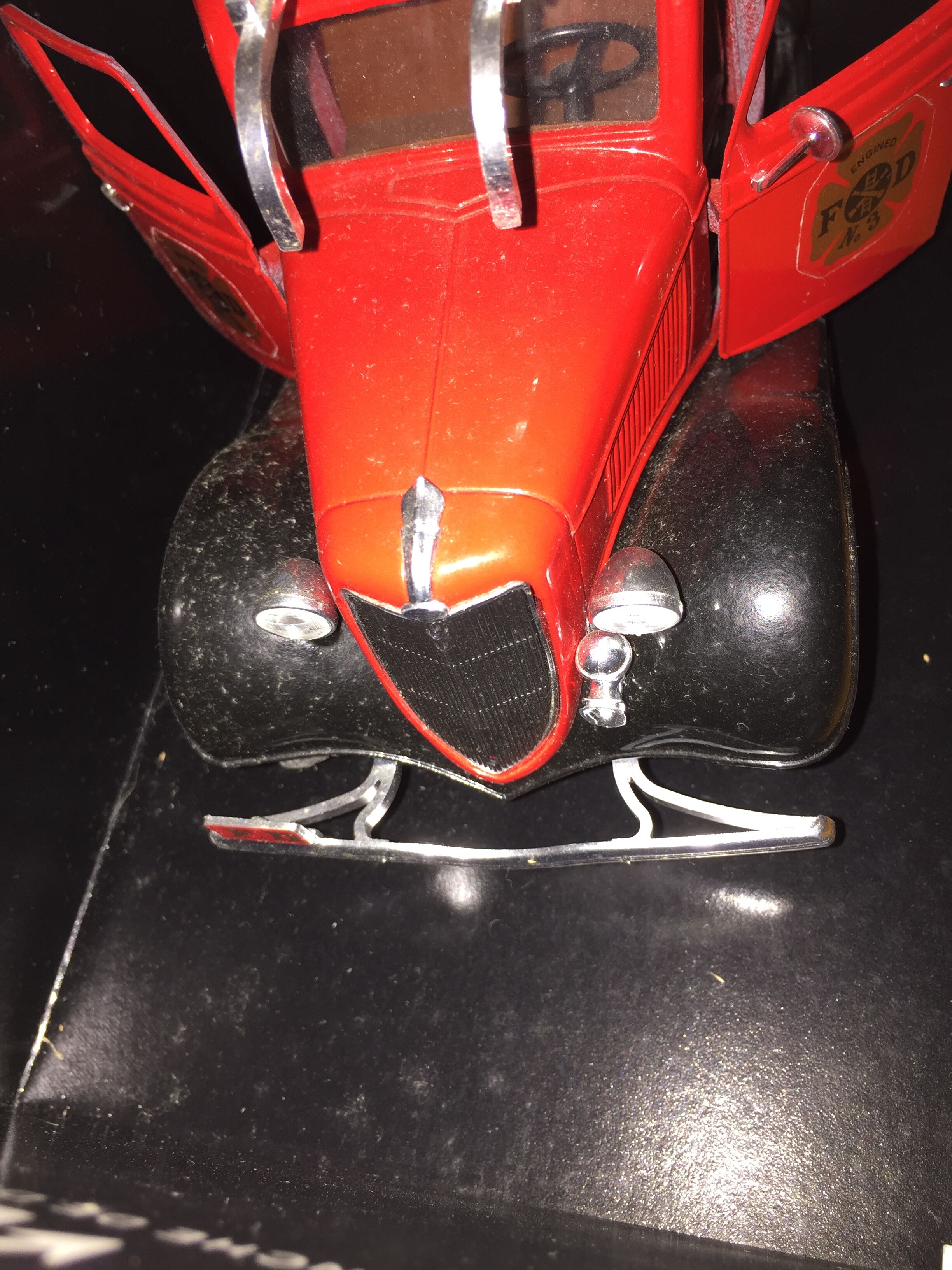 Fire truck Ford Solido 8026 vintage box 1/50