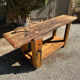 Old wooden desk