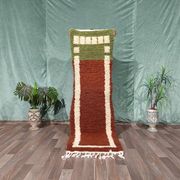 Handmade runner rug 350cm x 70cm