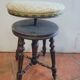 Height-adjustable piano stool