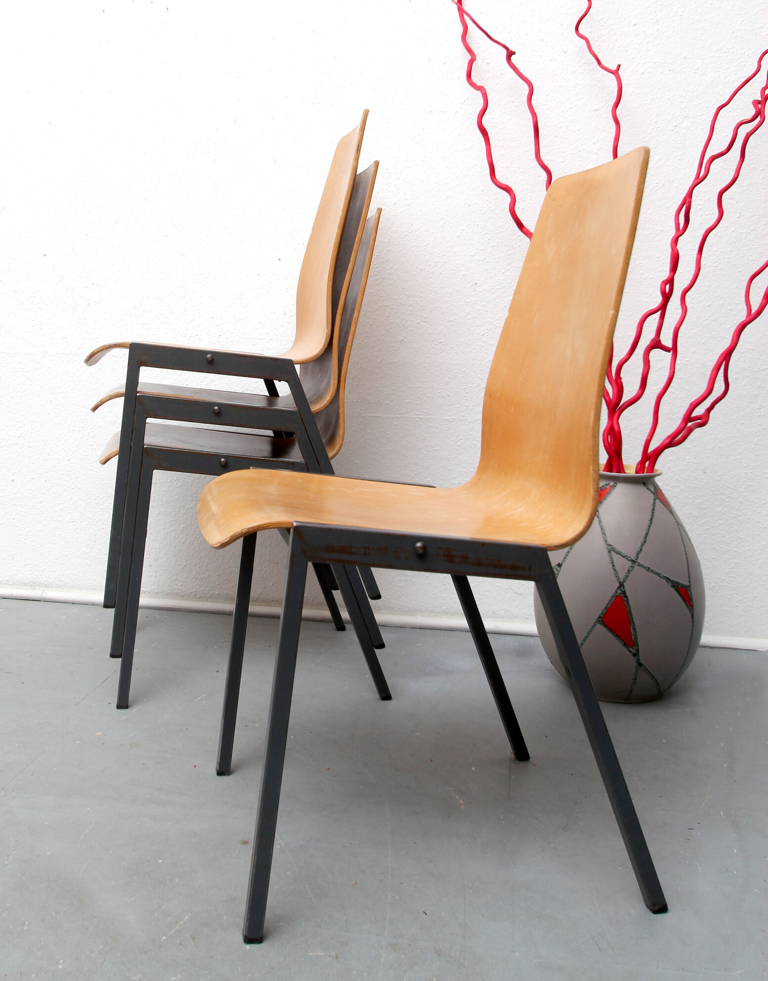 4 chairs 1960