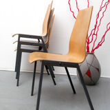 4 chairs 1960