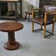 Fauteuil moderne cuir 1940’s