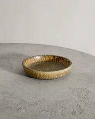 Large Vintage Swedish Ceramic "Rubus" Bowl by Gunnar Nylund, 1950s