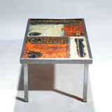 Table low ceramic of Robert and Jean Cloutier to 1950