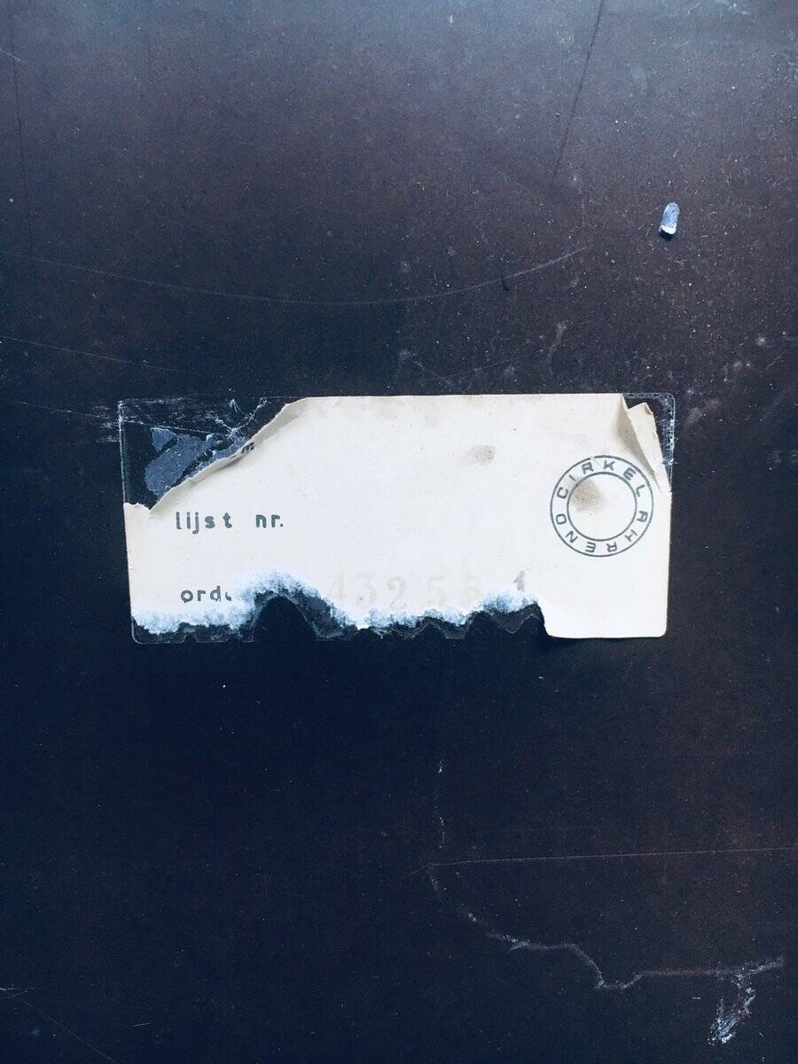 Mid-Century MCM Square Facet Coffee Table by Friso Kramer for Ahrend De Cirkel, 1970s