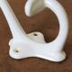 White enamelled cast iron pad
