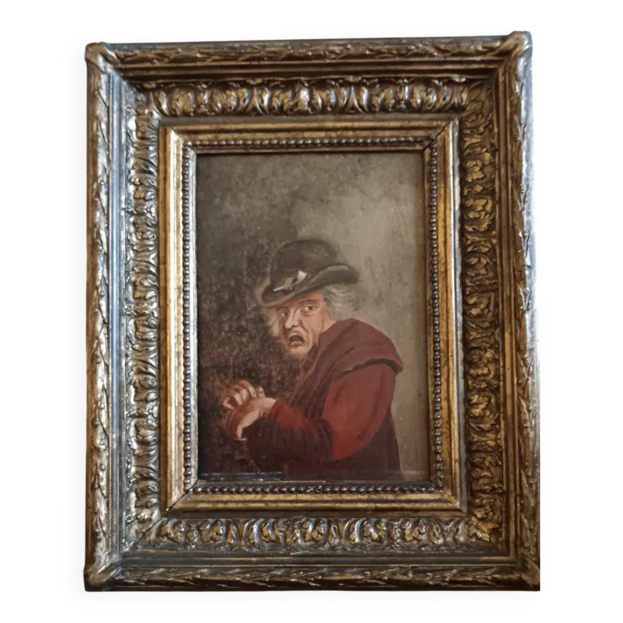 Allegorical painting from the late 19th century - Avarice