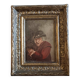 Tableau allégorique fin 19ème - Avarice