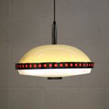 Space age plastic UFO ceiling lamp *** Massive *** Belgian design