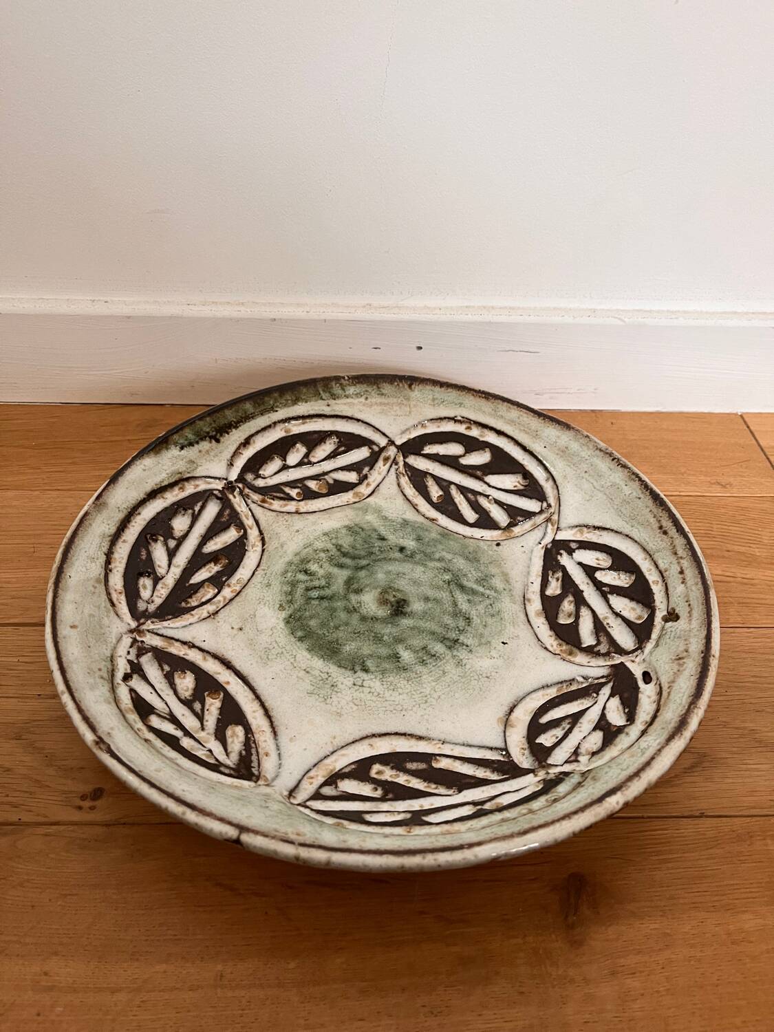 Albert Thiry ceramic dish, Vallauris