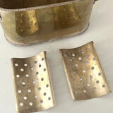 Sheffield style champagne bucket multiple bottles silver plated