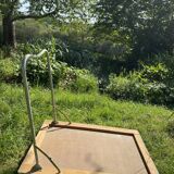 Formica folding camping table