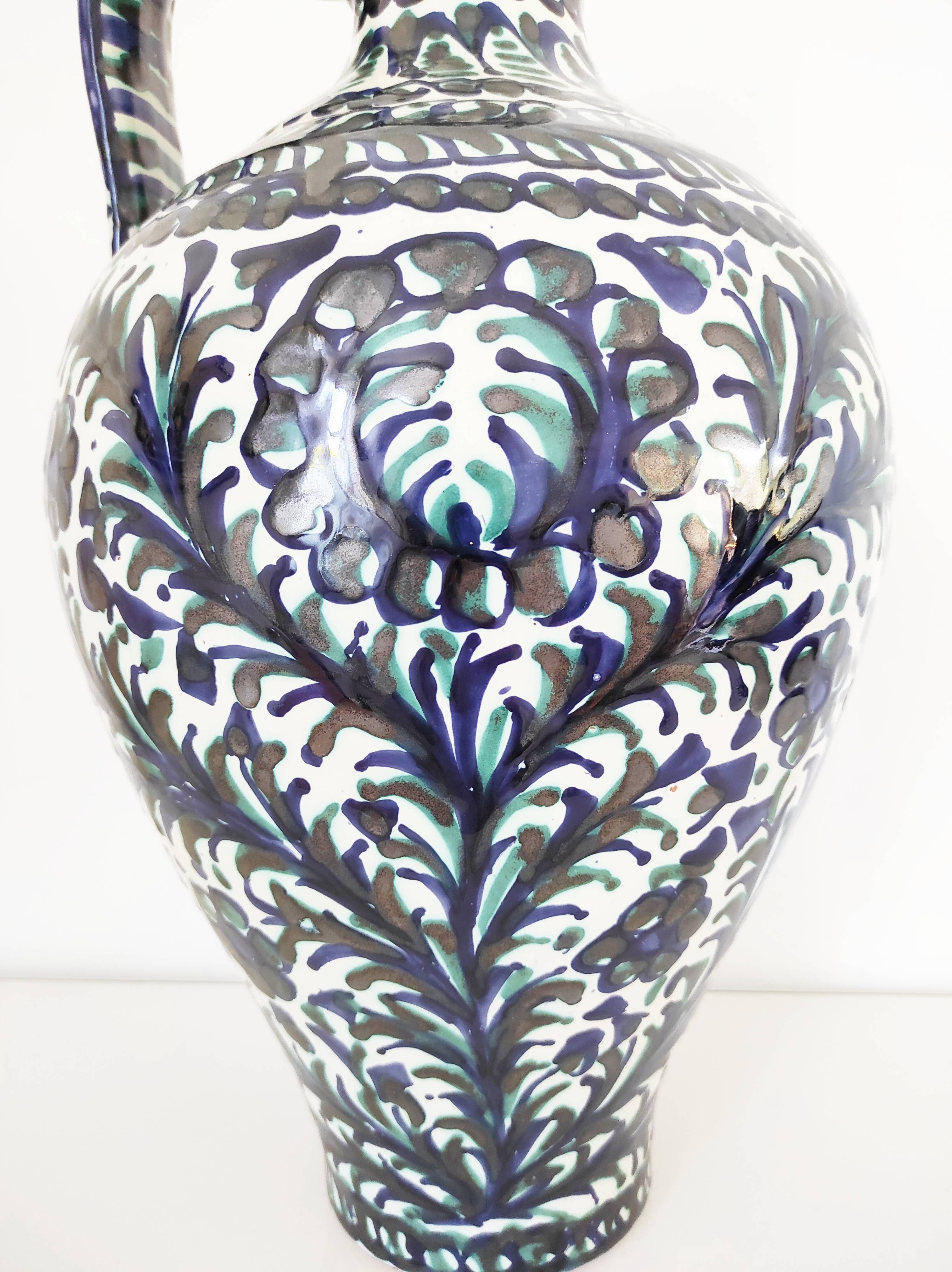 Jar / Andalusian Vase Flowers 50 cm
