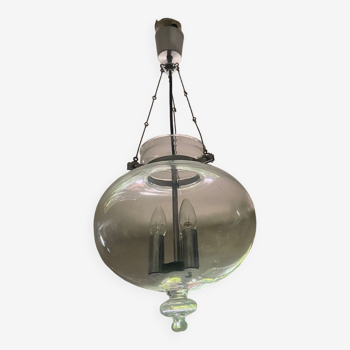 Pendant lamp by Glashütte Limburg n 1255